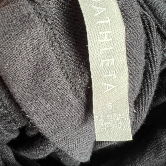Athleta moonrise Splitback Black Hoodie Size S - Picture 6 of 6